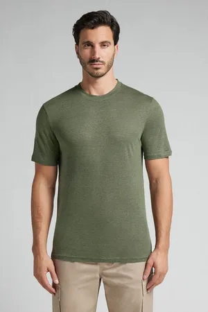 intimissimi Camiseta de Lino Hombre Tamaño XL