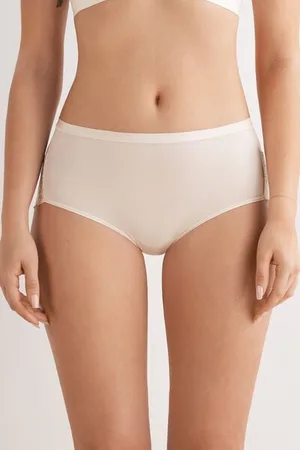 intimissimi Braguita de Talle Alto de Microfibra y Encaje Mujer Tamaño XL