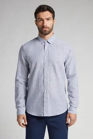 intimissimi Camisa de Lino y Algodón Hombre Tamaño XXL