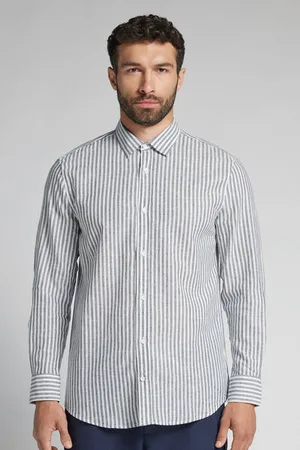 intimissimi Camisa de Lino y Algodón Hombre Tamaño XL