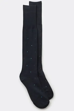 intimissimi Calcetines Largos de Algodón Hilo de Escocia Hombre Tamaño 44-45