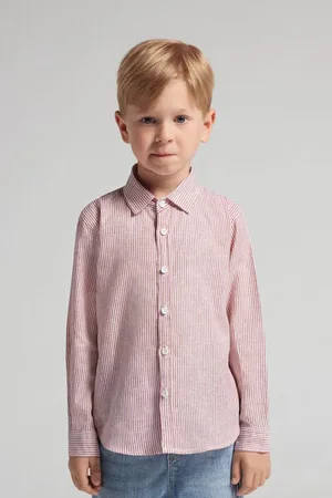 intimissimi Camisa de Lino y Algodón para Niños Niño Tamaño 10-11
