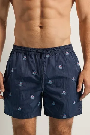 intimissimi Bañador Bóxer con Bordado de Pulpos Hombre Tamaño L