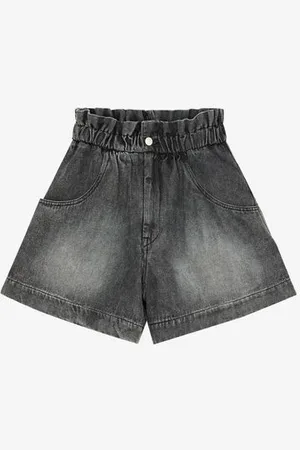 Marant Etoile Pantalón Corto De Denim Fluido Titea