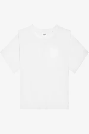 Isabel Marant Camiseta De Algodón Zelitos