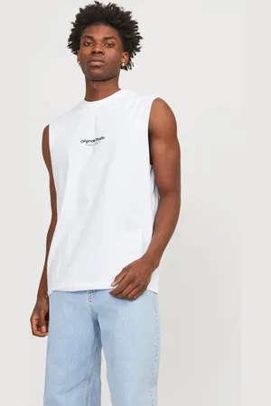 JACK & JONES Camiseta De Tirantes Estampado Cuello Redondo