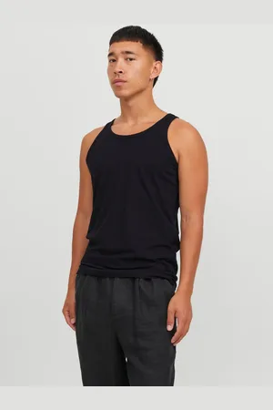 JACK & JONES Camiseta De Tirantes Liso Cuello Redondo