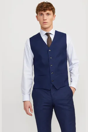 JACK & JONES Jprsolaris Chalecos De Vestir Corte Slim