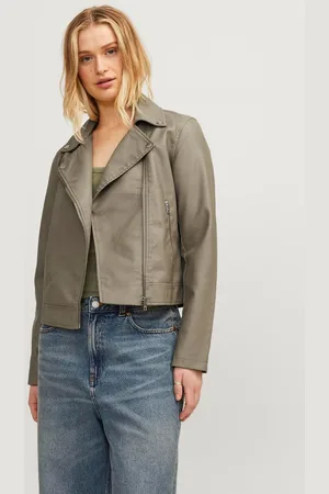 JJXX Jxgail Chaqueta Estilo Biker De Cuero Sintético