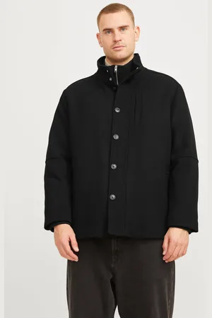 JACK & JONES Plus Size Abrigo De Lana