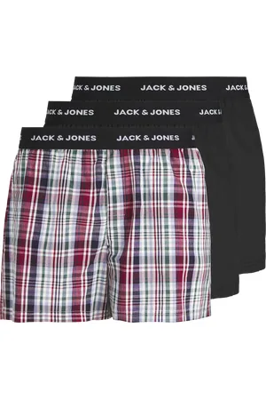 JACK & JONES Plus Size Paquete De 3 Boxers