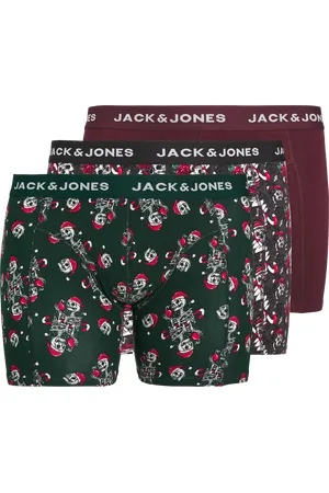 JACK & JONES Plus Size Paquete De 3 Boxers