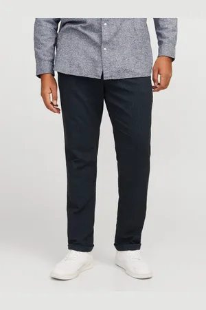 JACK & JONES Plus Size Pantalones De Corte Slim Corte Regular