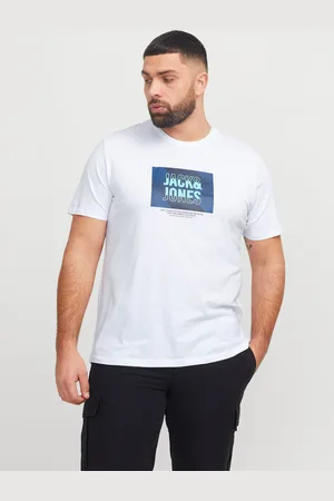 JACK & JONES Plus Size Paquete De 3 Camiseta Estampado