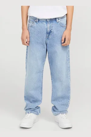 JACK & JONES Jjichris Jjoriginal Sq 855 Noos Jnr Vaqueros De Corte Holgado Junior