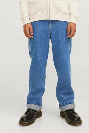 JACK & JONES Jjialex Jjcarpenter Mf 055 Jnr Vaqueros De Corte Baggy Junior