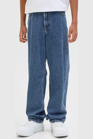 JACK & JONES Jjichris Jjoriginal Sq 060 Jnr Vaqueros De Corte Holgado Junior