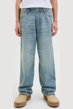 JACK & JONES Jjialex Jjoriginal Akm 910 Jnr Vaqueros De Corte Baggy Junior