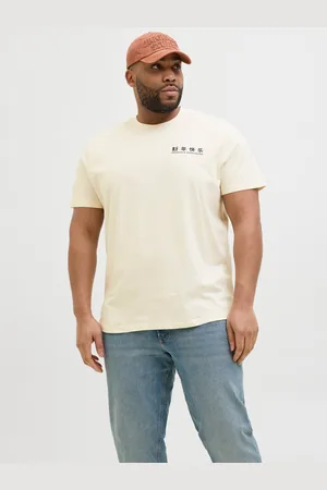 JACK & JONES Plus Size Camiseta Impresión Posterior