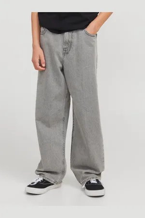 JACK & JONES Jjialex Jjoriginal Sq 852 Noos Jnr Vaqueros De Corte Baggy Junior