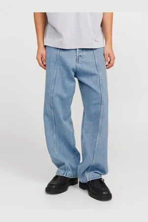 JACK & JONES Vaqueros Corte Baggy Tiro Alto