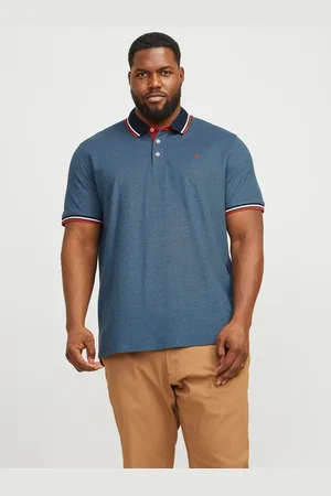 JACK & JONES Plus Size Polo Liso