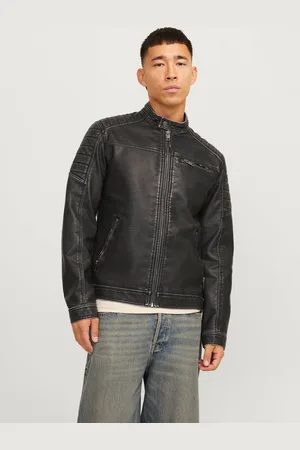 JACK & JONES Chaqueta De Cuero Sintético