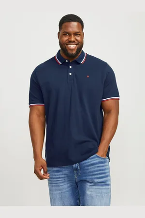 JACK & JONES Plus Size Polo Liso