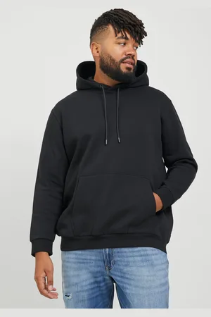JACK & JONES Plus Size Sudadera Con Capucha Liso