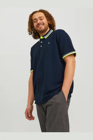 JACK & JONES Plus Size Polo Liso