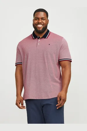 JACK & JONES Plus Size Polo Liso