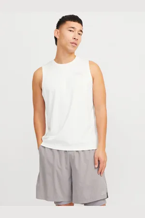 JACK & JONES Camiseta De Tirantes Estampado Cuello Redondo