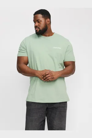JACK & JONES Plus Size Camiseta Impresión Posterior