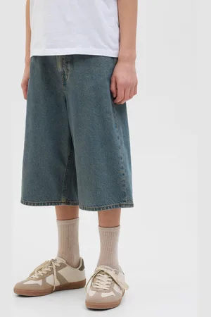 JACK & JONES Corte Baggy Shorts Vaqueros Junior