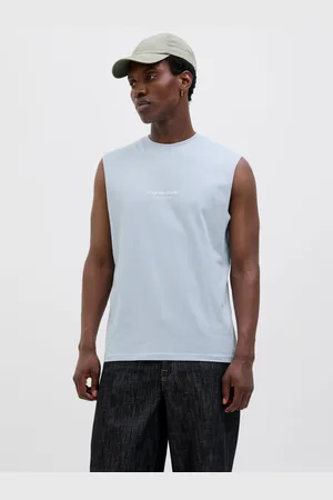 JACK & JONES Camiseta De Tirantes Estampado Cuello Redondo