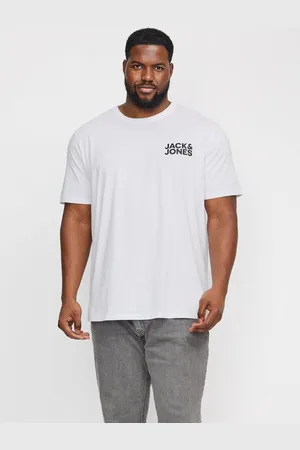 JACK & JONES Plus Size Camiseta Logotipo