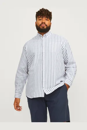 JACK & JONES Plus Size Camisa Informal Corte Regular