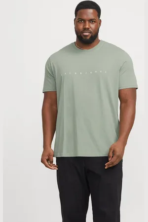 JACK & JONES Plus Size Camiseta Logotipo