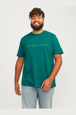 JACK & JONES Plus Size Camiseta Logotipo