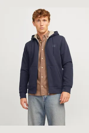 JACK & JONES Sudadera Con Cremallera Liso