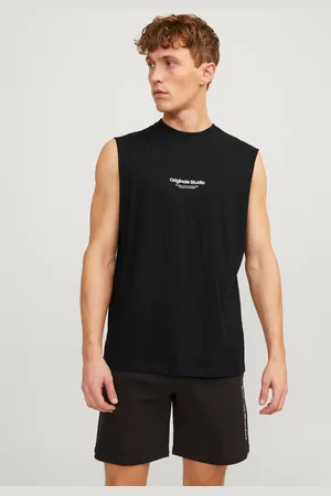 JACK & JONES Camiseta De Tirantes Estampado Cuello Redondo