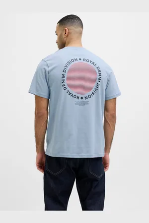 R.D.D. ROYAL DENIM DIVISION Camiseta Impresión Posterior Cuello Redondo