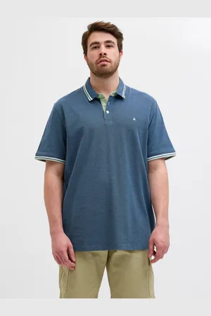 JACK & JONES Plus Size Polo Liso