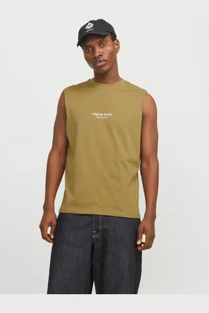 JACK & JONES Camiseta De Tirantes Estampado Cuello Redondo