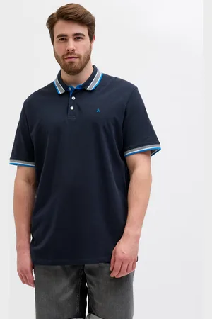 JACK & JONES Plus Size Polo Liso