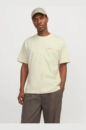 JACK & JONES Camiseta Impresión Posterior Cuello Redondo