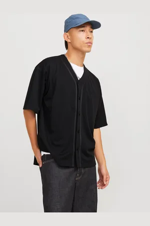 JACK & JONES Camiseta Estampado Cuello Béisbol