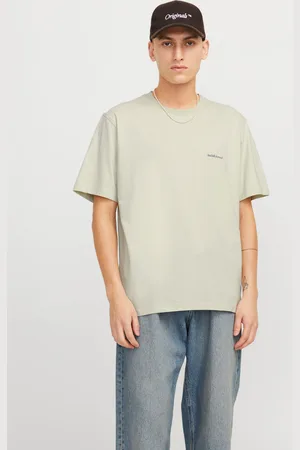 JACK & JONES Camiseta Impresión Posterior Cuello Redondo