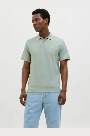 JACK & JONES Paquete De 2 Polo Liso Cuello Italiano