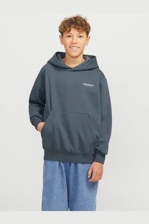 JACK & JONES Sudadera Con Capucha Impresión Posterior Junior